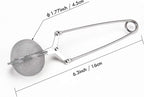 Snap Mesh Ball Tea Infusers